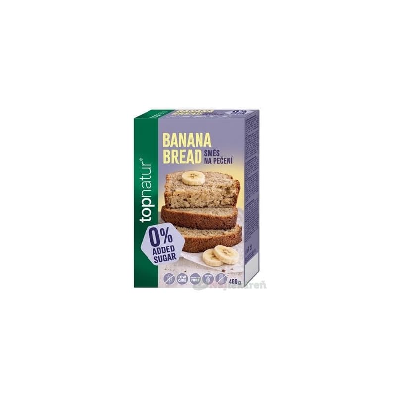 topnatur Zmes na pečenie BANANA BREAD 400 g