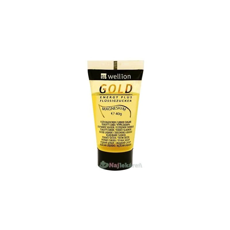 Wellion TEKUTÝ CUKOR GOLD 40 g