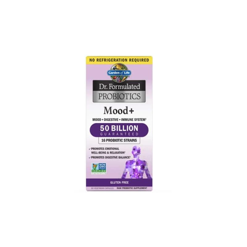 Dr.FORMULATED Probiotiká mood 50 miliárd CFU 16 kmeňov 60 kapsúl