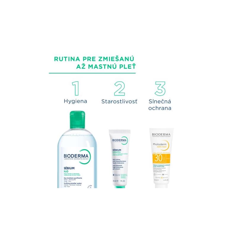 Bioderma Sébium H20 micelárna voda 250 ml 3