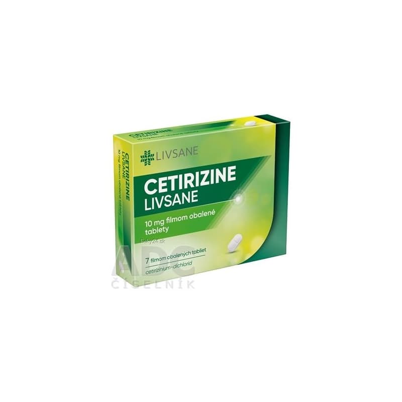 LIVSANE Cetirizine 10 mg 1 x 7 tabliet 1