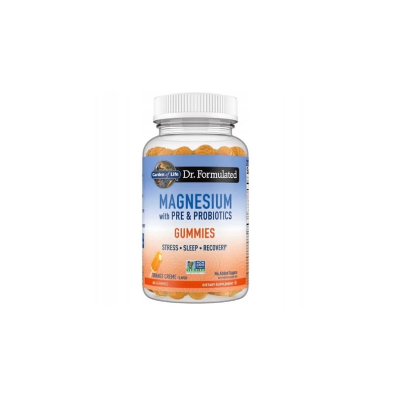 Dr.FORMULATED Magnesium with pre and probiotics orange creme 60 ks