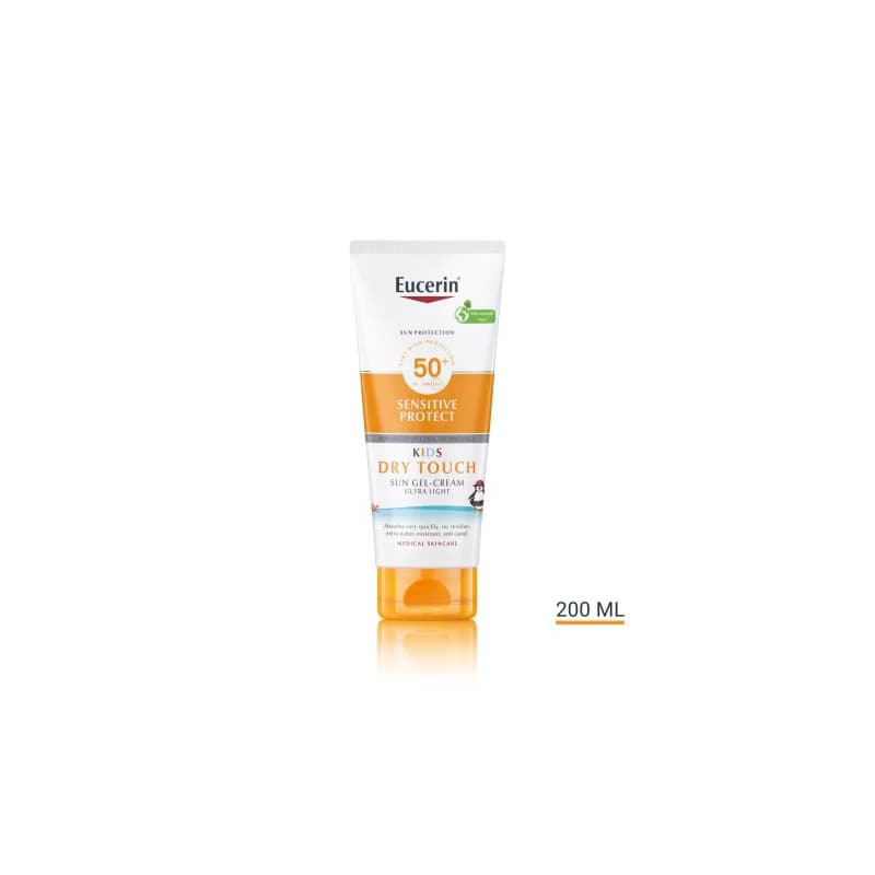 Eucerin SUN SENSITIVE PROTECT Detský gélový krém SPF 50+ 200ml 2