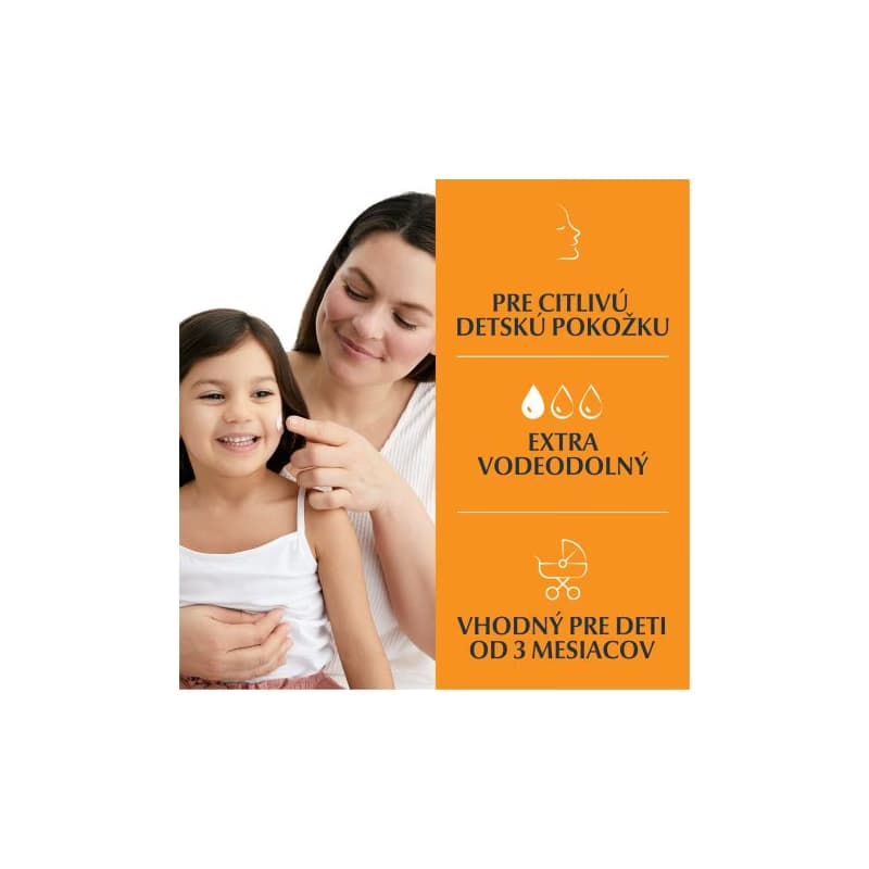 Eucerin SUN SENSITIVE PROTECT Detský gélový krém SPF 50+ 200ml 4