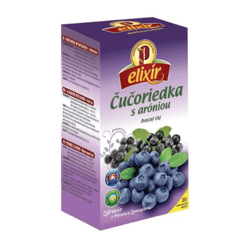 AGROKARPATY Čučoriedka s aróniou 20 x 1,5 g 1
