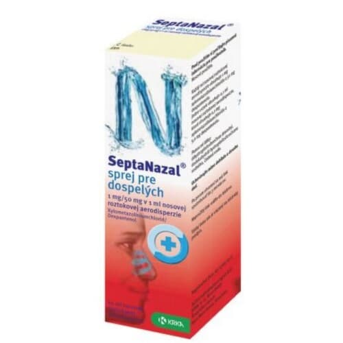 SEPTANAZAL Sprej pre dospelých 10 ml 1
