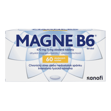 MAGNE B6 470 mg/5 mg 60 tabliet 1