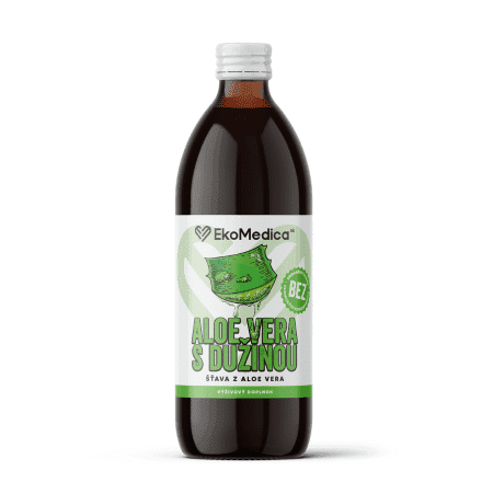 EKOMEDICA SK Aloe s dužinou šťava 99,8% 500 ml