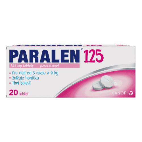 PARALEN 125 mg 20 tabliet 1