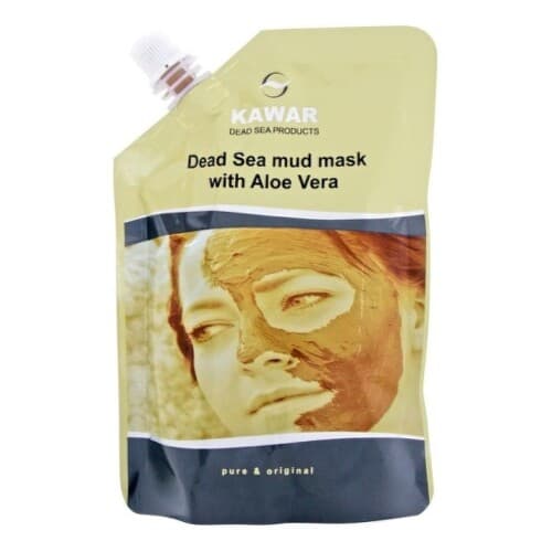 KAWAR Bahenná pleťová maska s minerálmi z mŕtveho mora a aloe vera 250 g