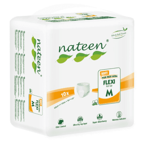 NATEEN Flexi soft M plienkové nohavičky 10 ks 1