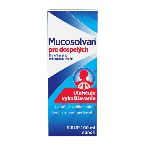 MUCOSOLVAN Sirup pre dospelých 100 ml