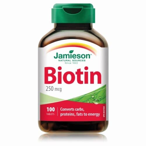 JAMIESON Biotín 250 µg 100 tabliet 1