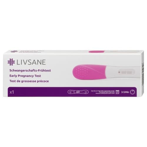 LIVSANE Včasný tehotenský test 1 kus 1