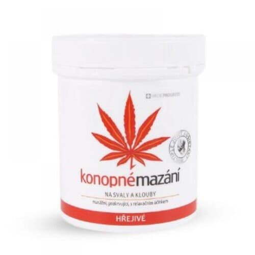 MEDICPROGRESS Konopné mazanie hrejivé 250 ml