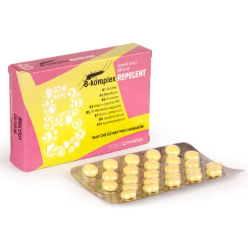 ROSENPHARMA B-komplex repelent 25 tabliet 1