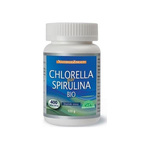 CHLORELLA plus SPIRULINA BIO 400 tabliet 1