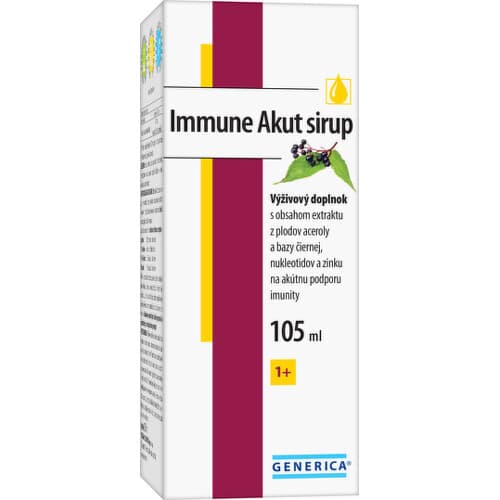 GENERICA Immune akut sirup 105 ml 1