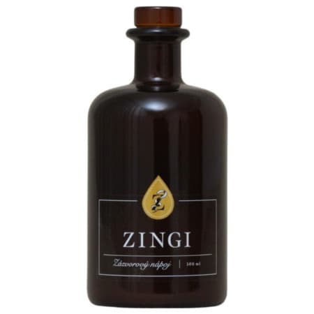 ZINGI Zázvorový nealkoholický nápoj 500 ml 1