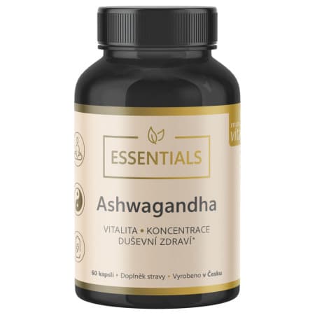 ESSENTIALS Ashwagandha 60 kapsúl