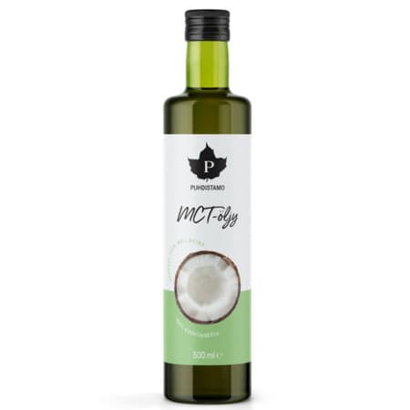 PUHDISTAMO MCT oil kokosový olej s triglyceridmi 500 ml 1