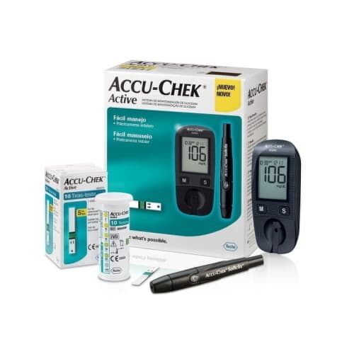 ACCU-CHEK Active kit glukomer set 1