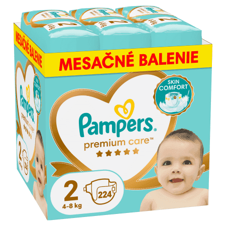 PAMPERS Premium care 2 224 ks