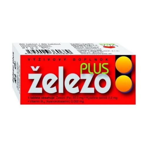 NATURVITA Železo plus 60 tabliet 1