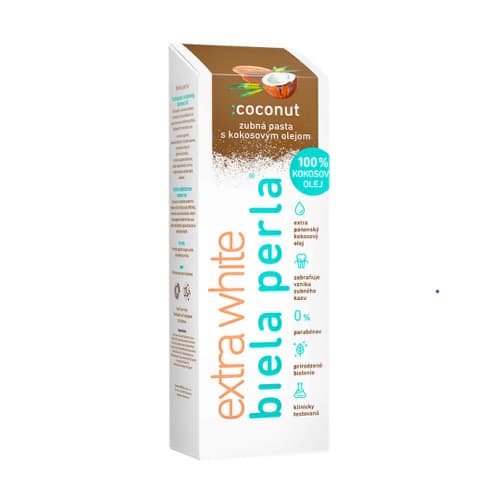 BIELA PERLA Coconut zubná pasta 75 ml 1
