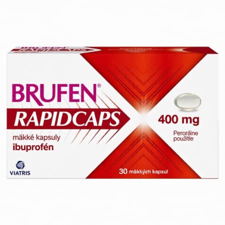 BRUFEN Rapidcaps 400 mg 30 kapsúl 1