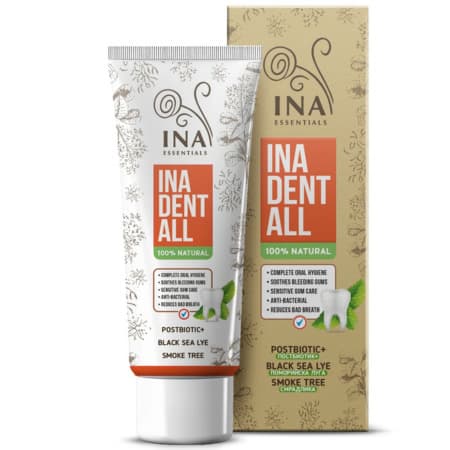 INA DENT ALL Natural zubná pasta prírodná s postbiotikami 75 ml