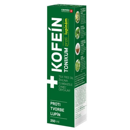 CEMIO Kofein tonikum proti lupinám 250 ml