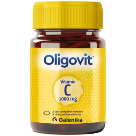 OLIGOVIT Vitamín C 1000 mg s predĺženým uvoľňovaním 30 tabliet 1