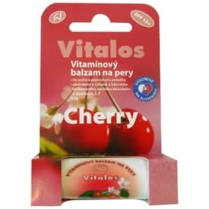 VITALOS Balzam na pery cherry SPF 15 4,5 g 1