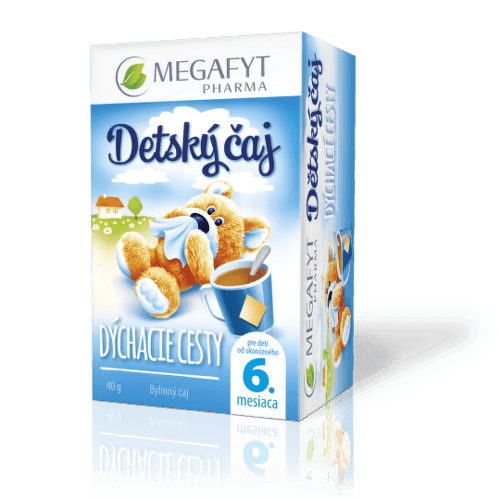 MEGAFYT Detský čaj dýchacie cesty 20 x 2 g