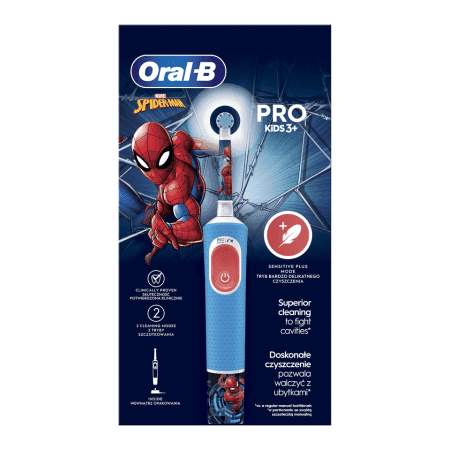 ORAL-B Pro kids 3+ spiderman 1 ks 1