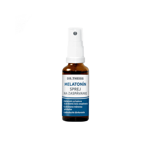 DR.THEISS Melatonin sprej na zaspávanie s citrónovo-mätovou príchuťou 30 ml 1