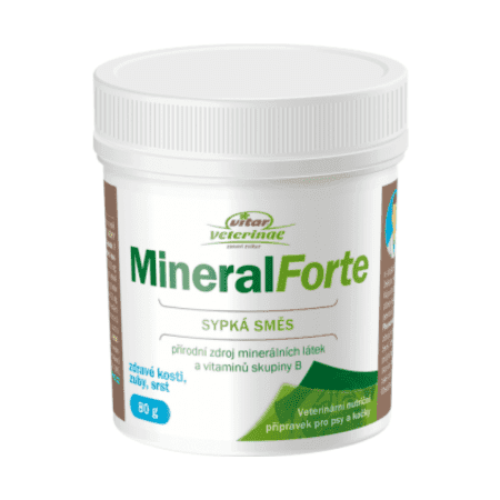 VITAR Veterinae mineral forte sypká zmes 80 g 1
