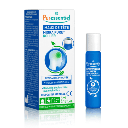 PURESSENTIEL Migra pure roll-on na bolesť hlavy 5 ml 1