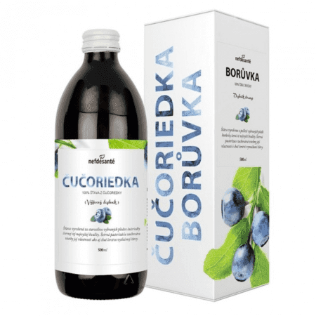 NEFDESANTÉ Čučoriedka šťava 500 ml 1