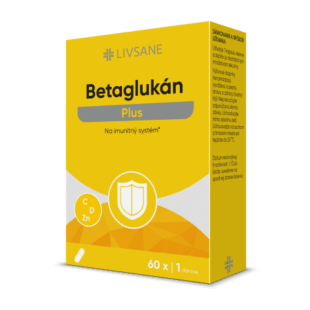 LIVSANE Betaglukán Plus 60 kapsúl