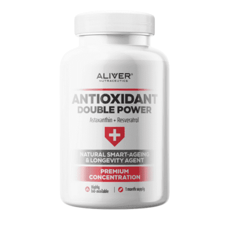 ALIVER Antioxidant double power 60 kapsúl 1