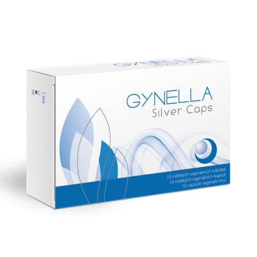 GYNELLA Silver Caps makké vaginálne kapsule 10 kusov 1