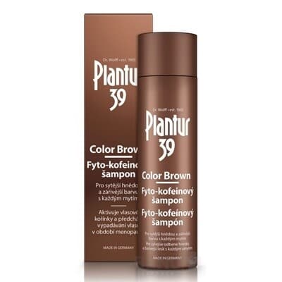 PLANTUR 39 Color brown fyto-kofeínový šampón 250 ml 1