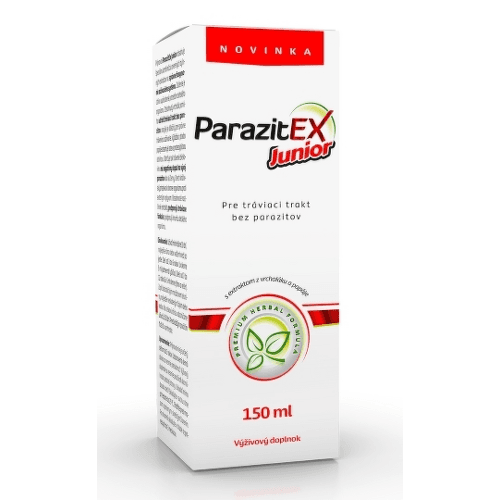 SALUTEM Parazitex junior sirup 150 ml 1