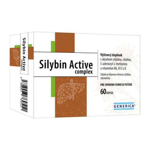 GENERICA Silybin active complex 60 kapsúl 1