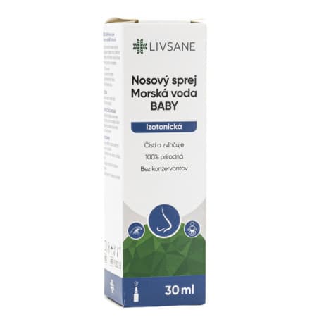 LIVSANE Morská voda baby izotonická 30 ml