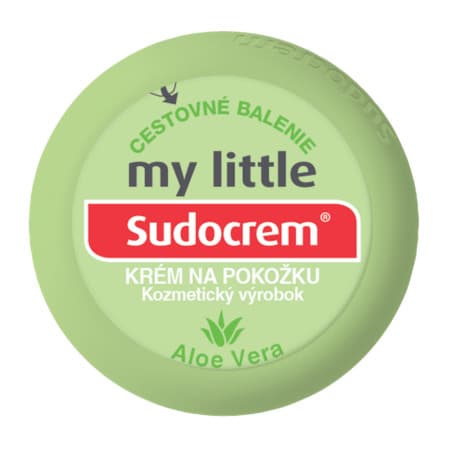 SUDOCREM My little sudocrem aloe vera ochranný krém cestovné balenie 22 g 1