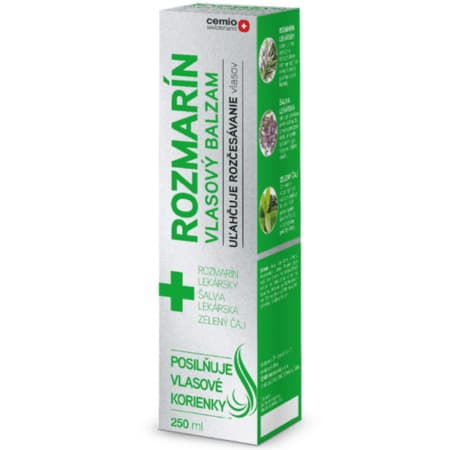 CEMIO Rozmarín vlasový balzam pre ľahšie rozčesávanie vlasov 250 ml