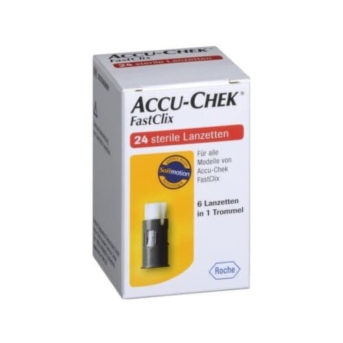 ACCU-CHEK FastClix zásobník lancetový 24 kusov 1